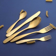 طقم معالق 30قطعه ذهبي 033849 culinera 