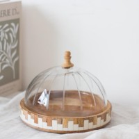 قالب كيك زجاج ق خشب هنديelegant 9258161