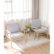 طقم حديقة ثنائي بامبو 9268943