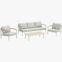 طقم حديقة المينيوم 4 مقاعد كومو 9268947