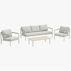 طقم حديقة المينيوم 4 مقاعد كومو 9268947