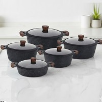 طقم طناجر+ سوتنيز 4 قطع HOTCHEF