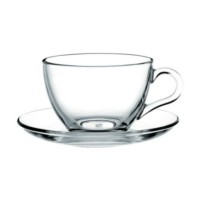 طقم 6 فنجان شاي PASABAHCE BASIC 97948