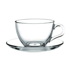 طقم 6 فنجان شاي PASABAHCE BASIC 97948