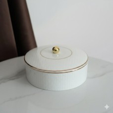 مضيفة دائري غطاء ذهبي بريق 9259610 