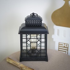 فانوس رمضان اسود مضيئ 9257113