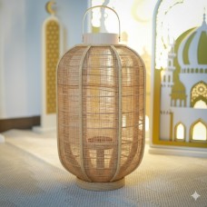 فانوس قش شمعه وسط 282 - 26 