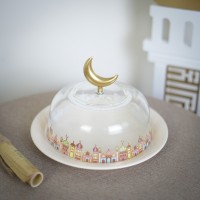 مضيفة كيك زجاج رمضان 26  SO0026-22