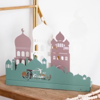 تحفة حديد دائر اضائة رمضان 26  SO0026-53 