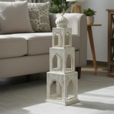 طقم 3فانوس رمضان حديد بيج 371-26 RJ1