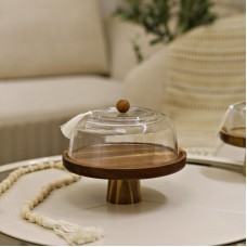 مضيفة كيك قاعد خشب رمضان SO0026-26 26