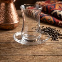 طقم 6 استكانة شاي زجاج 9261210