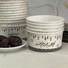 طقم 20 زبدية شوربة كرتون 