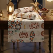 مفرش طاولة رمضان يجمعنا 20 قطعة -شرق