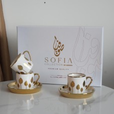 طقم 6فنجان قهوة 9259473 kb26 SOFIA 