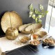 مضيفة دائري حز غطاء هندي ELEGANT 9258047