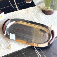 صينية بيضاوي  ستانلس هنديELEGANT 9258110