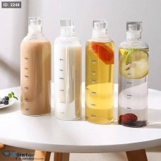 قنينة ماء زجاج ملون 550مل 9242971