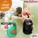 كاسة زجاج مصاصة غطاء بامبو 1.5L 9250900
