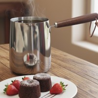 بكرج ستانلس 600مل يد خشب 9240856 elite