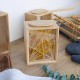 مطربان زجاج اطار بامبو مربع كبير 9244389