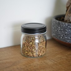 مطربان زجاج 200مل غطاء اسود AHOME 9259712