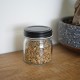 مطربان زجاج 200مل غطاء اسود AHOME 9259712