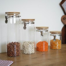 مطربان ضغط 1400مل غطاء بامبو A HOME 9259726