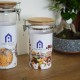 مطربان ضغط 1400مل غطاء بامبو A HOME 9259726