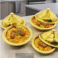 جاط منسف ذهبي غطاء44سم   9250305