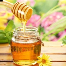 معلقة عسل خشب طويل