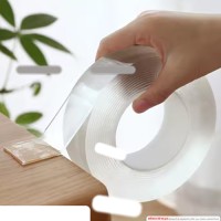 رول لاصق دبل فيس 3متر شفاف 9256214