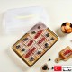 حافظة كيك مربع غطاء DUNYA  30308