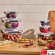 تبرويل بلاستيك مربع DUNYA & 30824 1700 مل