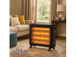 صوبة كهرباء 4*2 اسود 2400w 1208b elite