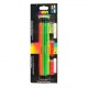12 قلم رصاص اسود ORBIT BLAK WOOD