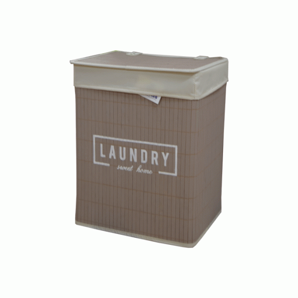 Rectangular laundry basket Small wood 91893022 Rectangular laundry basket Small wood 91893022